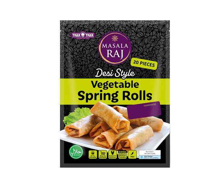 MASALA RAJ - VEGETABLE SPRING ROLLS