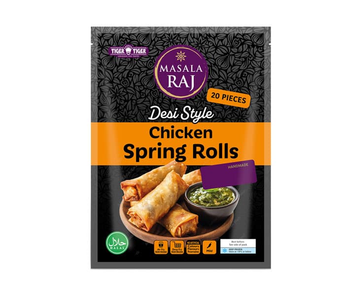 MASALA RAJ - CHICKEN SPRING ROLLS
