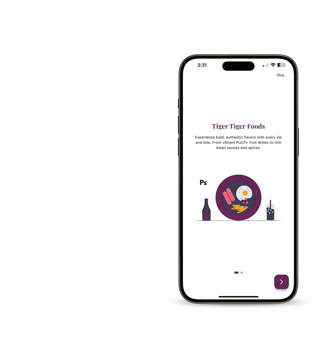 Tiger Tiger App
