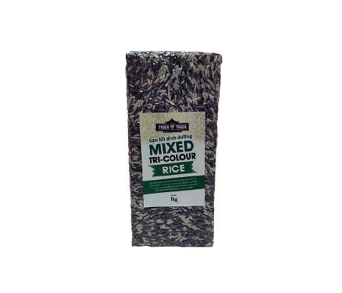 MIXED TRI-COLOUR RICE