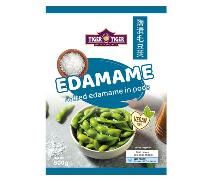 SALTED EDAMAME IN PODS