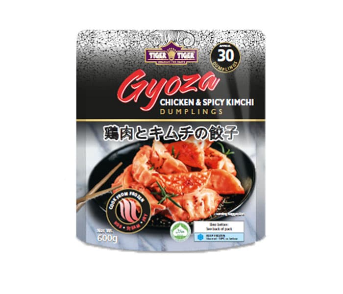 SPICY CHICKEN KIMCHI GYOZA