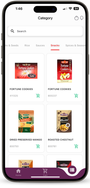 Tiger Tiger Foods App